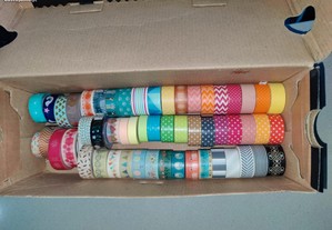 Conjuntos de Fita cola colorida Washi-Tape