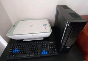 Impressora HP nova com computador HP