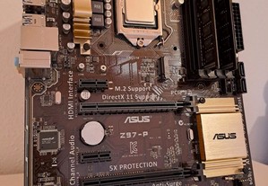 Bundle Intel Core i5-5675C / Board Asus Z97-P / 8GB DDR3 Micron