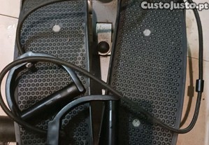 Stepper com elasticos e lcd