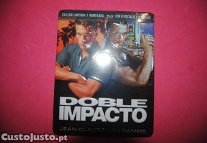 Doble Impacto Edición Metálica/Van Damme-Duplo Impacto E.E. Cx Metálica (Blu-Ray)-Importado