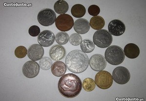 coleção moedas estrangeiras