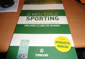 Livro O Meu Ídolo Sporting 120 Páginas Of.Envio