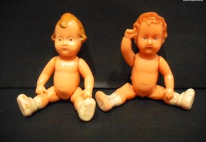 Ribeirinho - 2 Bebés / bonecos ORIGINAIS antigos