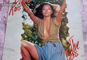 Diana Ross 1979 disco vinil LP The Boss editora Mo