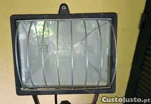 Candeeiro Profissional apoio obras de tripé técnico, usado.
