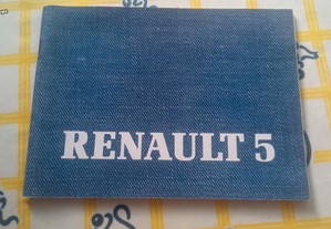 Renault 5 manual de instruções