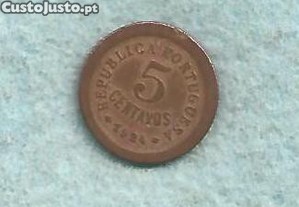 5 Centavos 1924