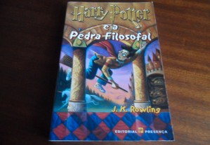 "Harry Potter e a Pedra Filosofal" de J. K. Rowling - 13ª Edição de 2001