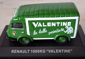 * Miniatura 1:43 "Carrinhas de Distribuição" | Renault 1000KG | Publicidade: Valentine