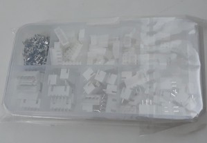 Caixa Plástico 230 Conectores Eléctricos Electrónicos XH Novos