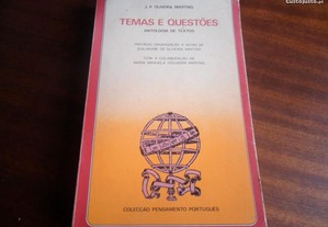"Temas e Questões" de J. P. de Oliveira Martins
