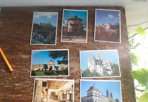 conj 7 postais antigos de sintra/Mafra, portes gratis