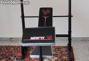 Banco de musculao mais barra