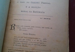 Cartas Políticas de João Chagas-5.ª Série-1910