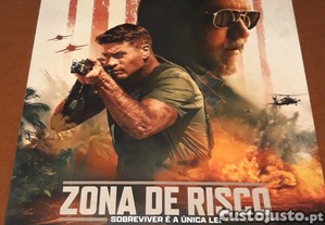 Cartaz filme - Zona de risco - portes includos