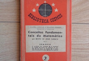 Conceitos fundamentais da Matemática (vol. I)