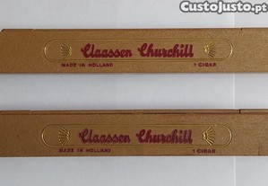 Caixas com charutos Claassen Churchill (2)