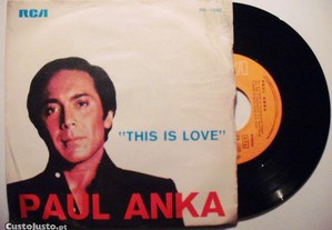 Paul Anka - This is love - Disco EP 45 rpm -