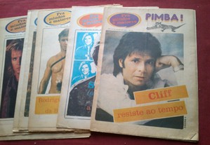 BD Lote de 8 Pimba! Suplemento Diário Popular 1985
