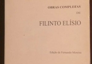 Filinto Elísio, Obras Completas, vol. XI