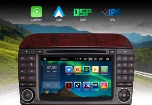 Auto-radio Android 13 64GB Mercedes S CL W220 W215