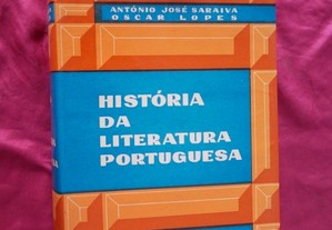 História da Literatura Portuguesa. António José Sa