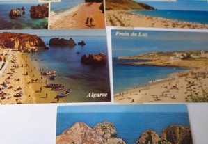 Postais: Praia da Luz-Lagos-Algarve