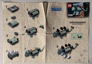 Poster / Manual Lego 7000 - Ankylosaurus