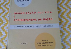 Organização Política e Administrativa da Nação