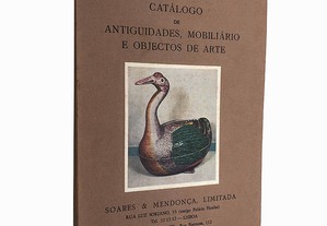 Catálogo de antiguidades, mobiliário e objectos de arte