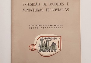 COMBOIOS Exposição de Modelos e Miniaturas Ferroviárias 1956 Ilustrado