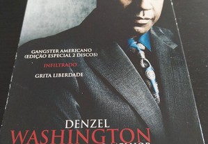 dvd: "Denzel Washington, o melhor" (três filmes)