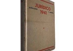 Anuário jurídico e Agenda 1941