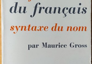 Grammaire transformationnelle du français syntaxe