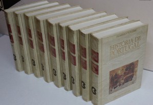 Conjunto de 7 Volumes " História de Portugal "