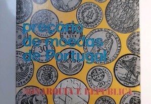 Numismática- Preçário de moedas de Portugal 1980