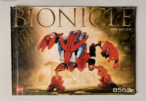 Manual Lego Bionicle 8563 - Tahnok