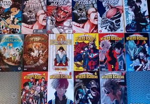 Livros Manga de Várias Colecções (Portes Grátis)