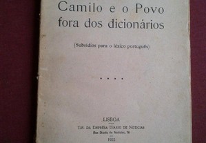 António da Costa Leão-Camilo e o Povo Fora dos Dicionários-1922