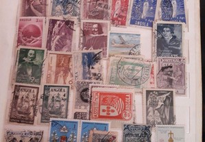 Coleção selos antigos ,raros ,colonias pt + mundo
