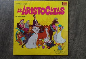 Disco vinil LP - As Aristogatas de Walt Disney