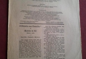 Revista dos Tribunais-O Direito Em Camilo-Porto-1924