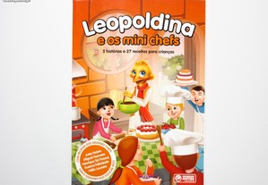 Livro Leopoldina & Mini Chefs - Portes Grátis