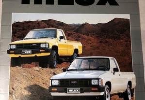Revista Promocional Toyota Hilux 1985