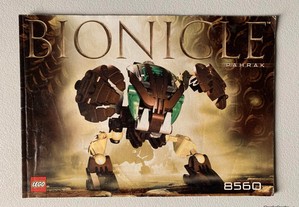 Manual Lego Bionicle 8560 - Pahrak