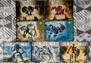 Manuais Bionicle Variados (preço unitário)