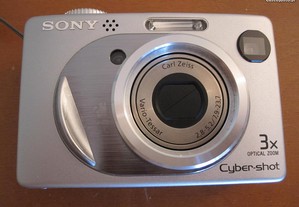Sony Cyber-shot W1 com 5,1 MP efectivos Silver