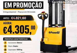 Empilhador Eletrico 1.5t 3m Powered Ll29