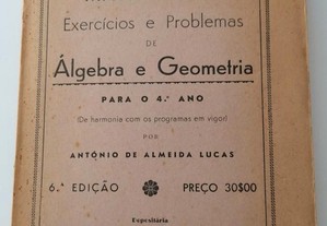 Exercícios e problemas de Álgebra e Geometria